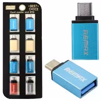 OTG میکرو پک 8 عددی فلزی Remax Best Choice