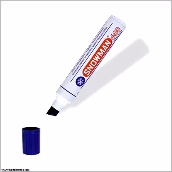 ماژیک معمولی بزرگ اسنومن کد 600