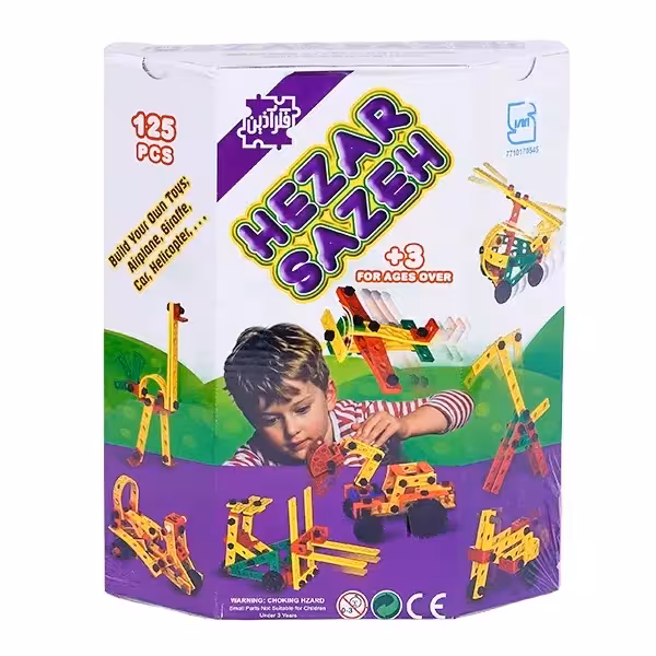 بازی هزار سازه 125 قطعه