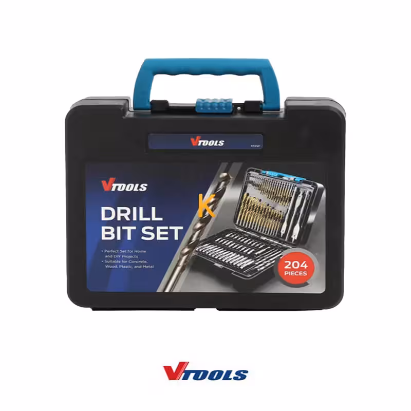 مجموعه 204 عددی مته و سری پیچگوشتی وی تولز مدل VT2127