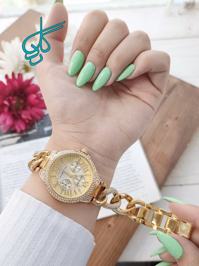 خرید ساعت زنانه مارک MICHAEL KORS کیفیت عالی رنگ ثابت کد 1924191 - ردگل