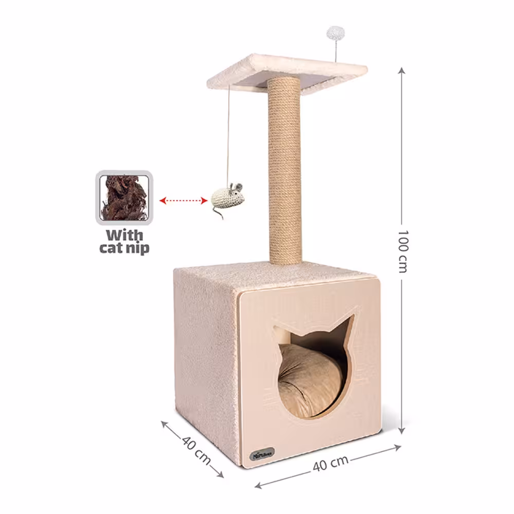 درخت گربه دو طبقه نیناپت کد D