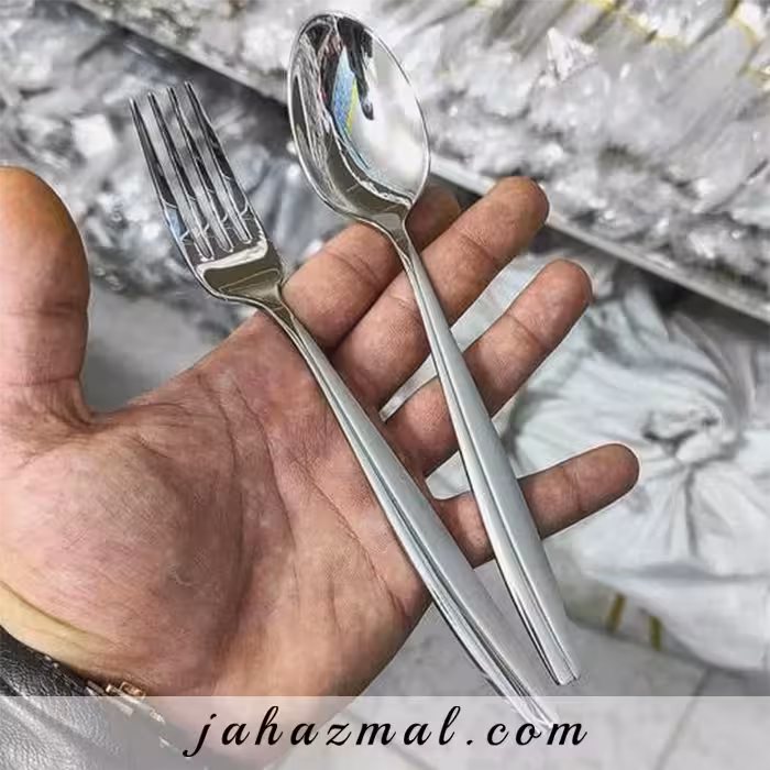 ست قاشق چنگال استیل یونیک 12 پارچه مدل ماینز