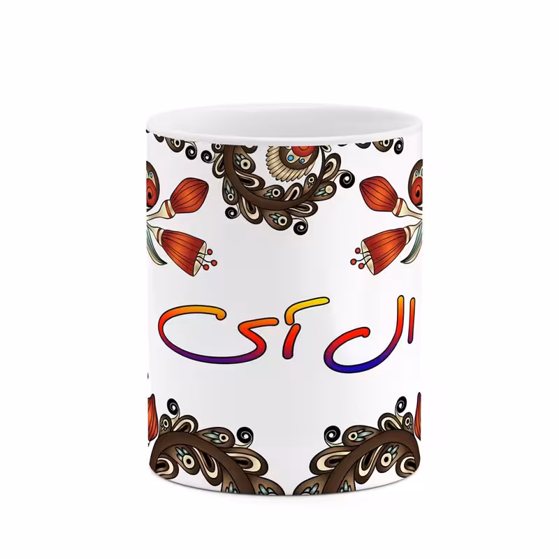ماگ   اسم ال_آی  سنتی گل و بته کد mgh43699
