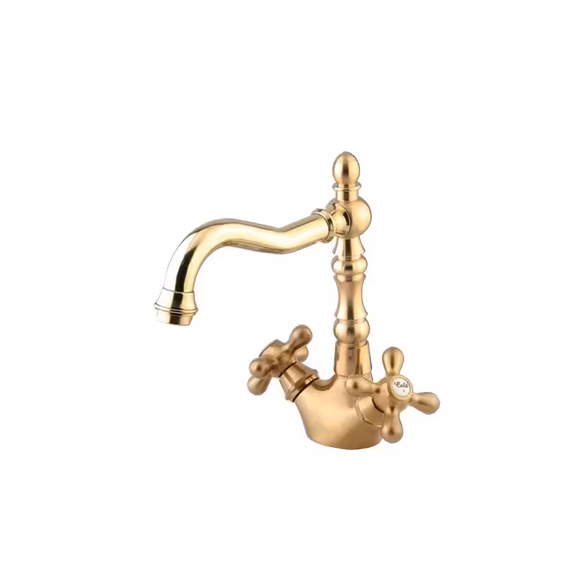 شیر روشویی شودر مدل باروک پلاس طلامات