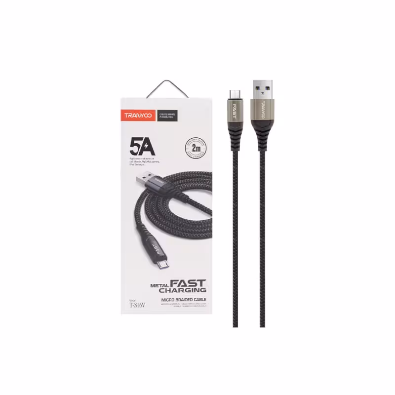 کابل شارژ MicroUSB ترانیو مدل T-S16v
