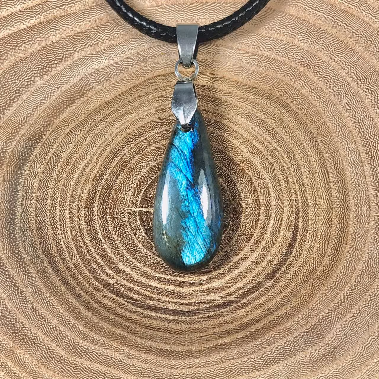 پلاک لابرادوریت آبی طبیعی 251091