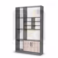 کتابخانه طبقه دار مجاهد چوب آرتا