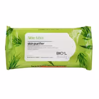 دستمال مرطوب پاک کننده دست و صورت آلوئه ورا 10 عدد بیول BIOˊL
