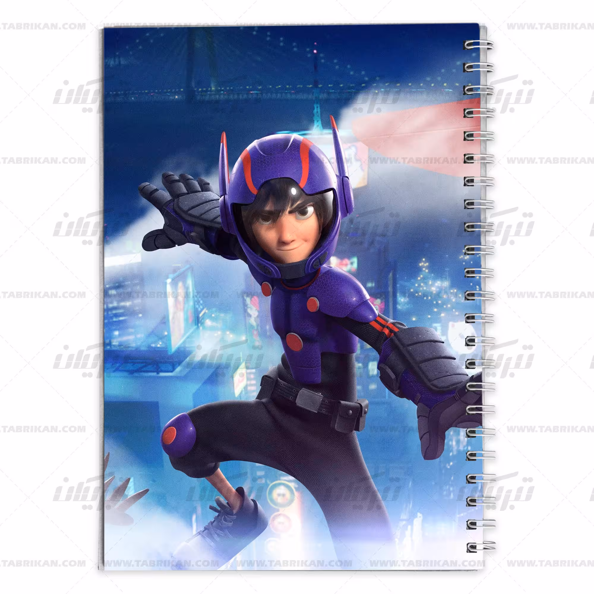 دفتر مشق کارتون شش ابر قهرمان