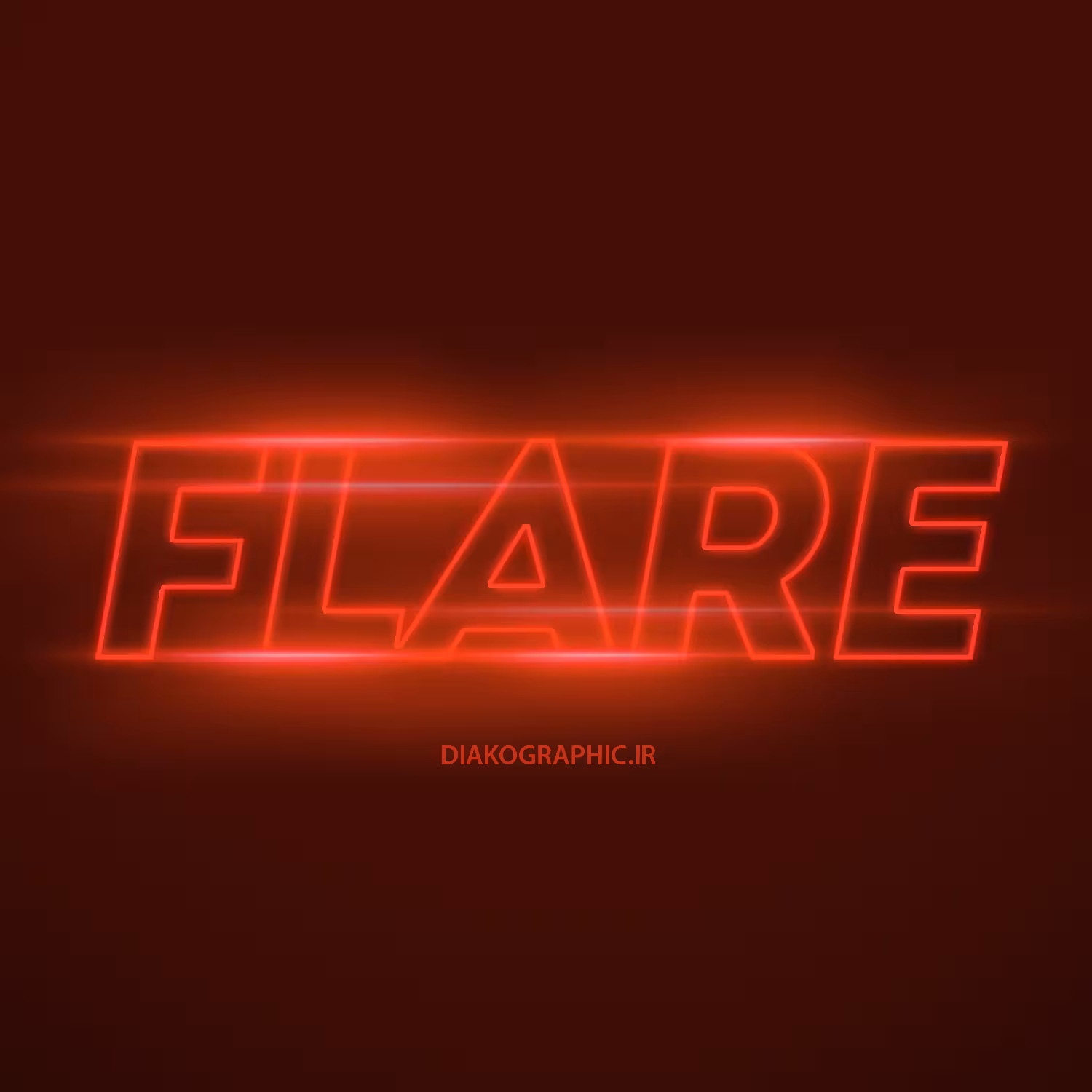 تکست افکت ذغالی