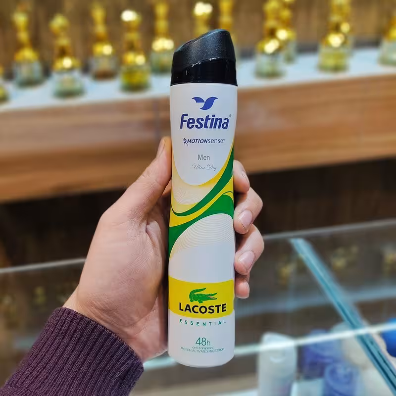 اسپری خوشبو کننده بدن مردانه فستینا Lacoste 