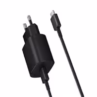 شارژر دیواری 25 وات مدل SAM25W SUPER FAST CHARGE به همراه کابل تبدیل USB-C | کالا مکس