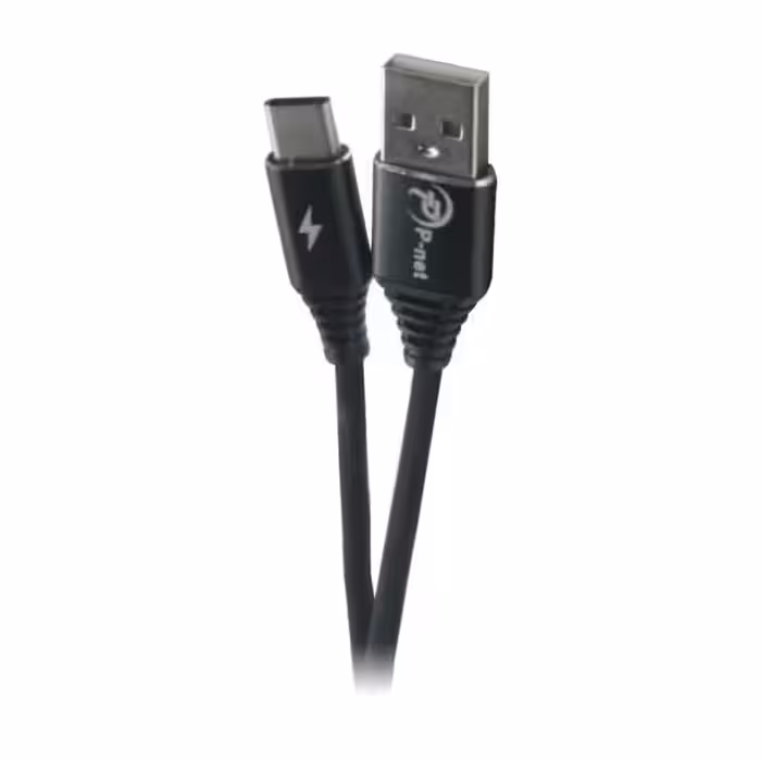 کابل تبدیل USB به USB-C پی نت مدل KB-839 طول 30 سانتی مترP-net