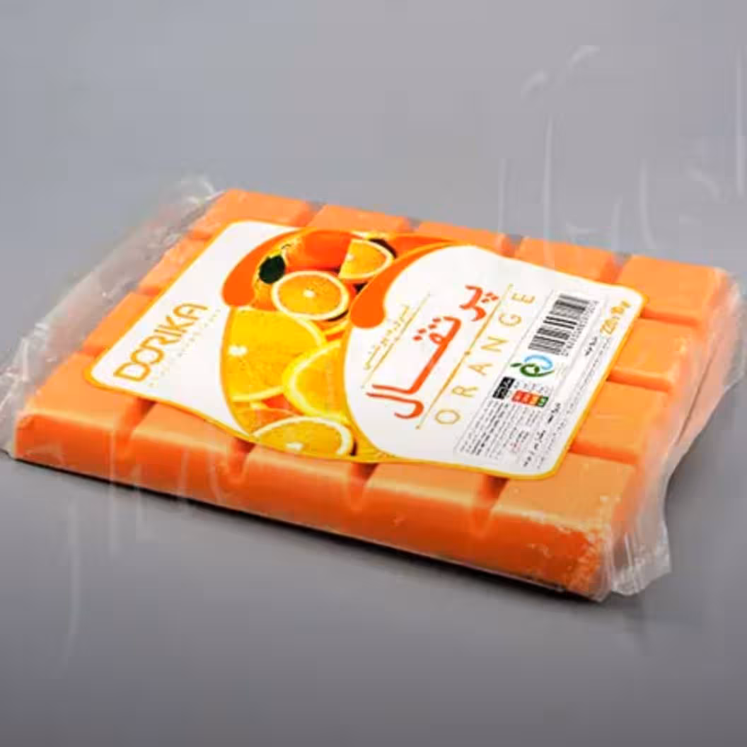 شکلات تخته ای دریکا با طعم پرتقال 