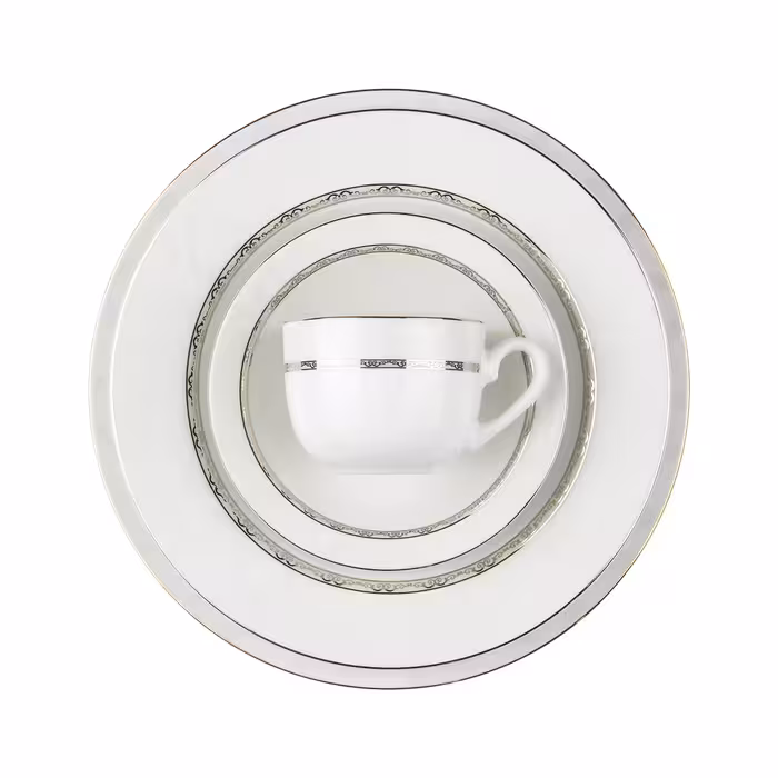 سرویس 102 پارچه 12 نفره طرح هدیه پلاتینی