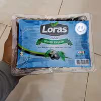 زیتون سیاه لوراس( Loras )  800گرم تخت ترکیه | amazonchi