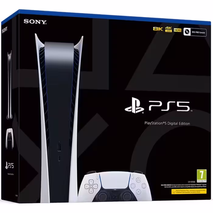پلی استیشن 5 نسخه دیجیتالی – سفید PlayStation 5 Digital Edition تولیدکننده: Sony