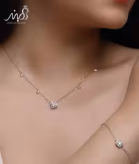 💍سرويس خاص امرالد(گردنبند ، گوشواره ، دستبند) (S_6026)‌‌‌‌‌‌ ‌