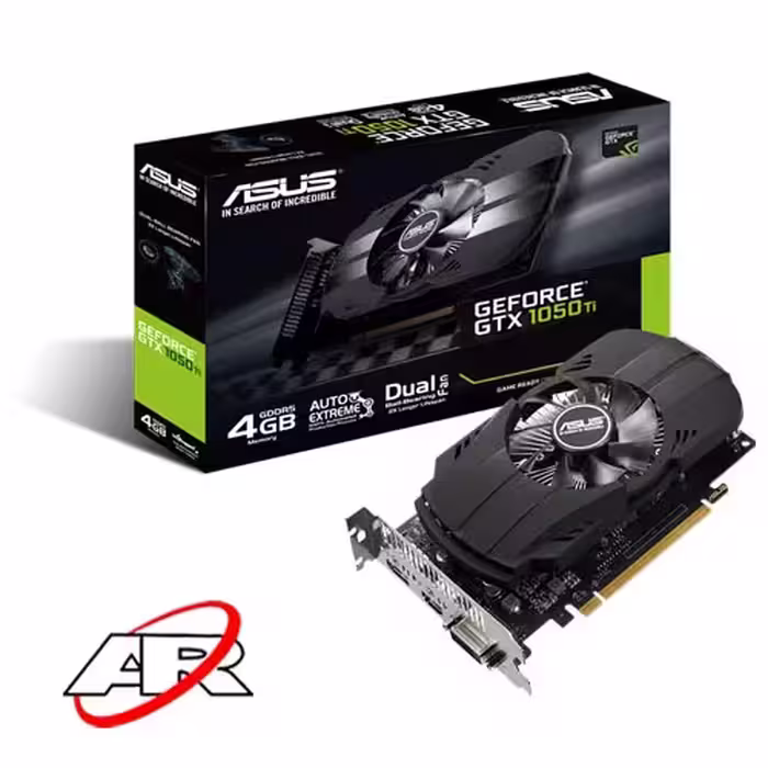 کارت گرافیک ایسوس مدل PH-GTX1050Ti-4G