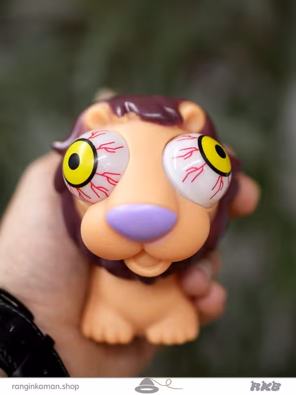 فیجت حیوانات چشم قلمبه کد 608 Eye-catching animal fidget