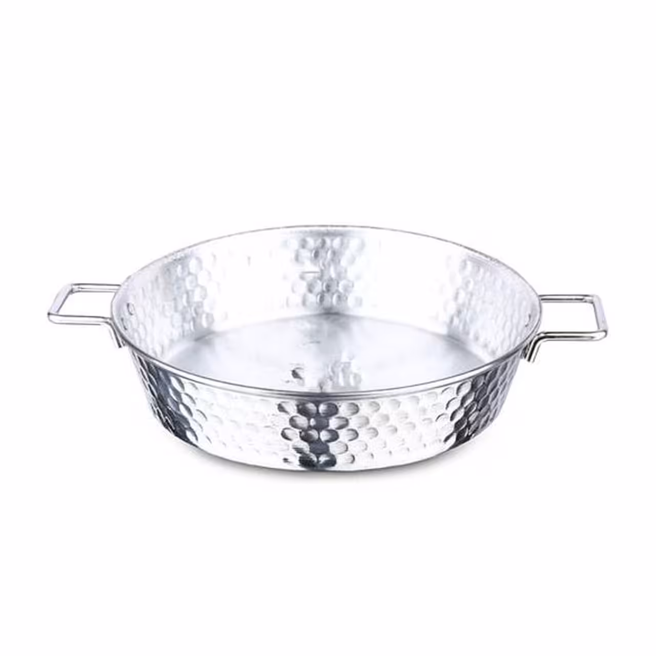تابه چکشی کروم مدل 2 دسته سایز 5