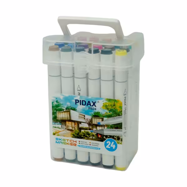 ماژیک راندو دو سر پیداکس 24 رنگ