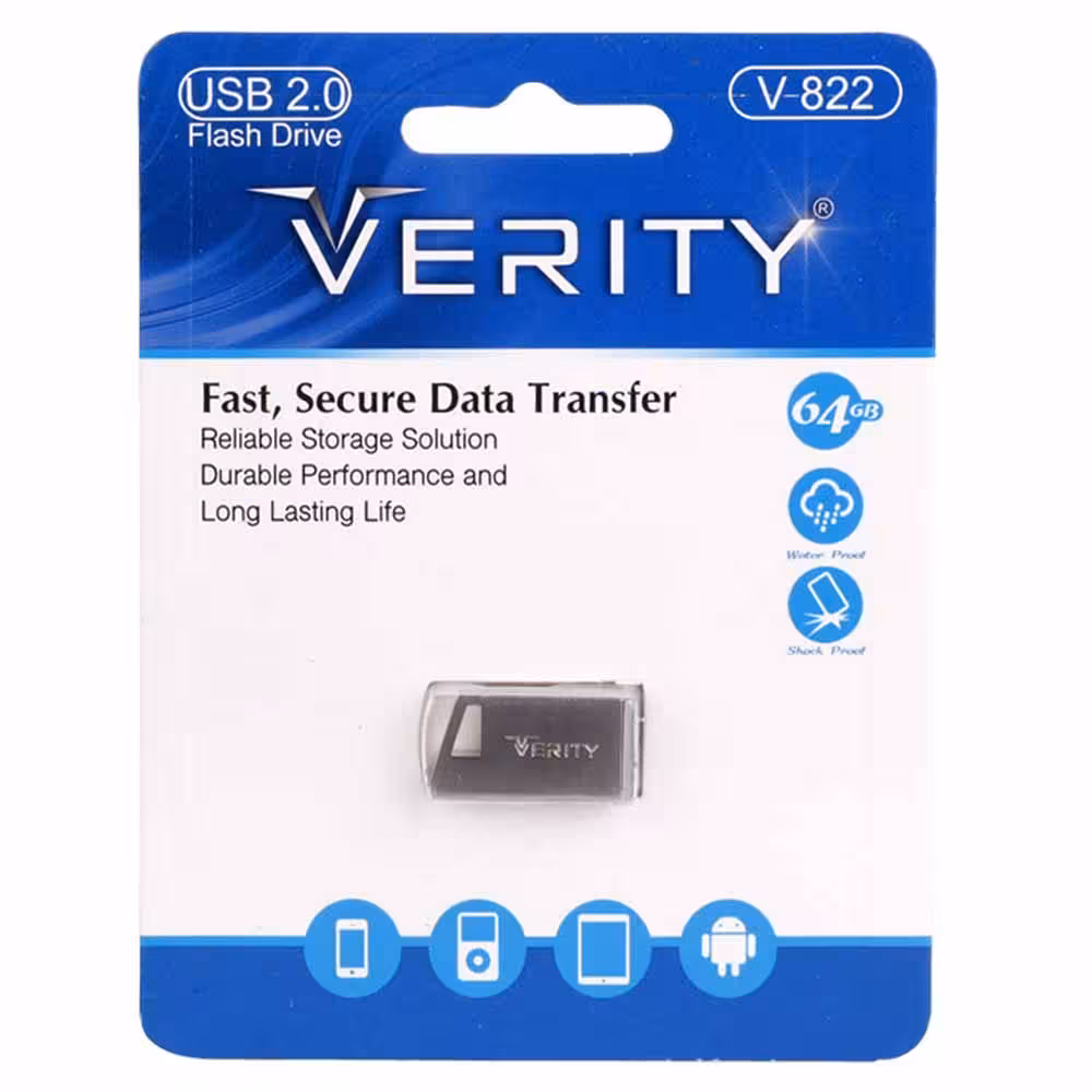 فلش 64 گیگ وریتی مدل Verity V822