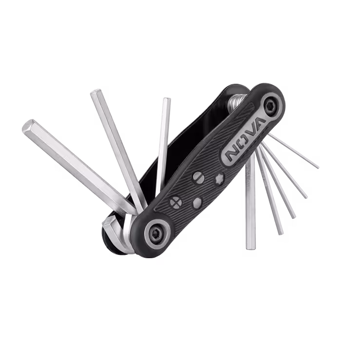 ست 8 عددی آلن چاقویی صنعتی شش گوش مدل 1141 نووا