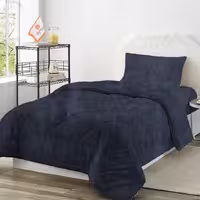 روتختی ترک طرح پتینه سرمه ای یک نفره سه تکه