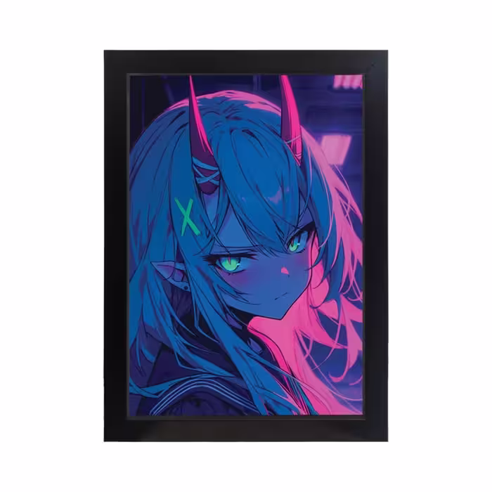 تابلو انیمه ای طرح Anime girl کد PF-11036