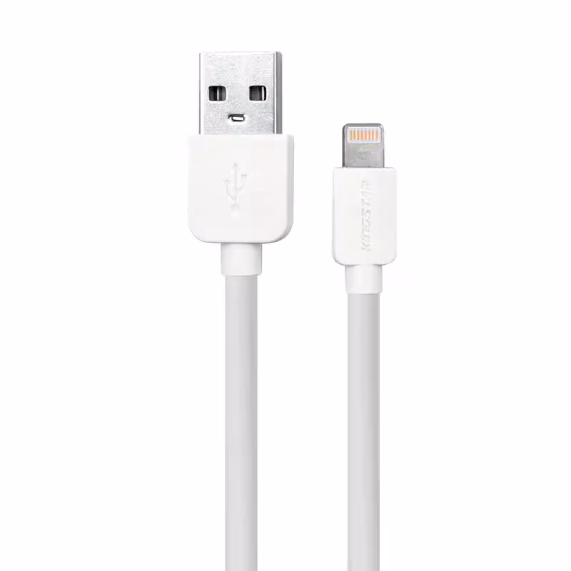 کابل شارژ USB به لایتنینگ کینگ استار مدل K08i طول 1 متر | KINGSTAR