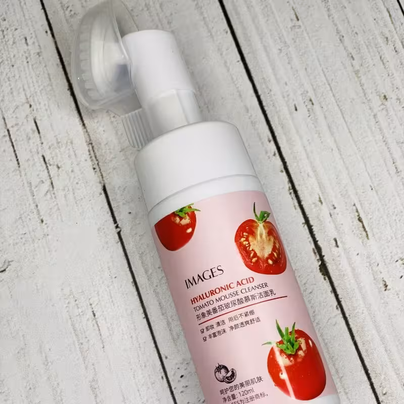 فرم شستشوی براش دار هیالورونیک اسید گوجه برند ایمیجز اصل