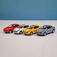 ماکت ماشین پژو 206 صندوقدار SD کد JS1080