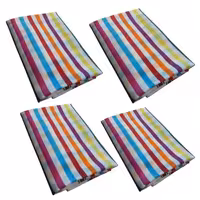 دستمال رطوبت‌گیر خانه و آشپزخانه ویسکوز نساجی دُر هنر یزد مدل گندمک کد 5070 بسته 4 عددی | کالا مکس