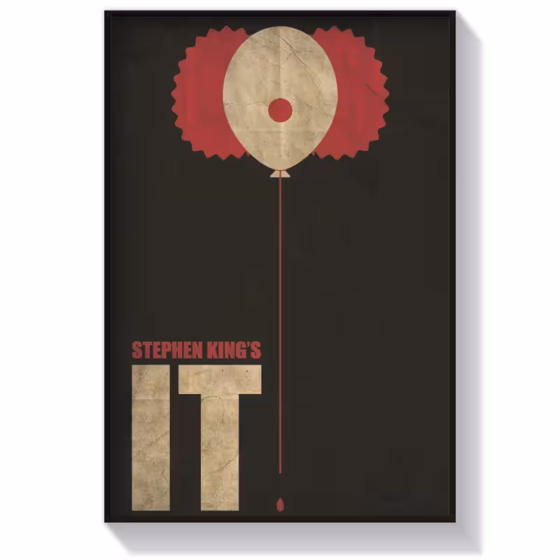 تابلو دکوراتیو سینمایی طرح فیلم IT