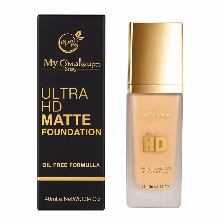 کرم پودر فول کاور مات مای میکاپ استوری My Makeup Story مدل Ultra HD شماره MF03