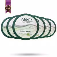 6 عدد کرم مرطوب کننده آرکو ARKO مدل کلاسیک Classic حجم 250 میلی لیتر (اورجینال)