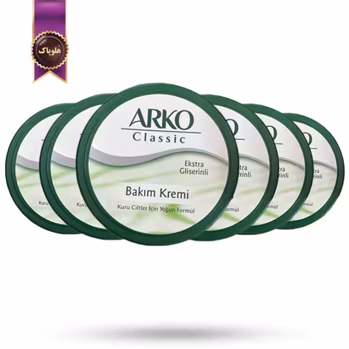 6 عدد کرم مرطوب کننده آرکو ARKO مدل کلاسیک Classic حجم 250 میلی لیتر (اورجینال)