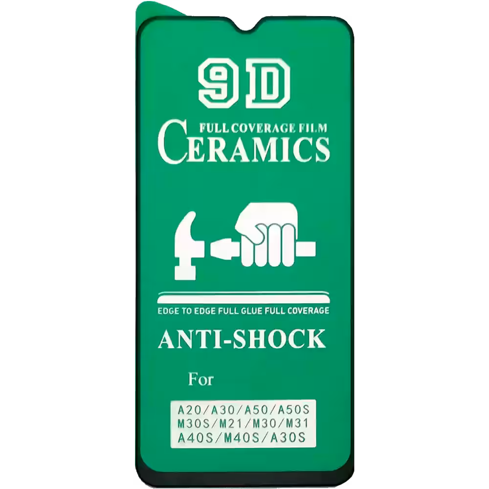 محافظ صفحه نمایش سرامیک مدل شفاف مناسب برای سامسونگ A30s / A40s / A50s / M10s / M30s