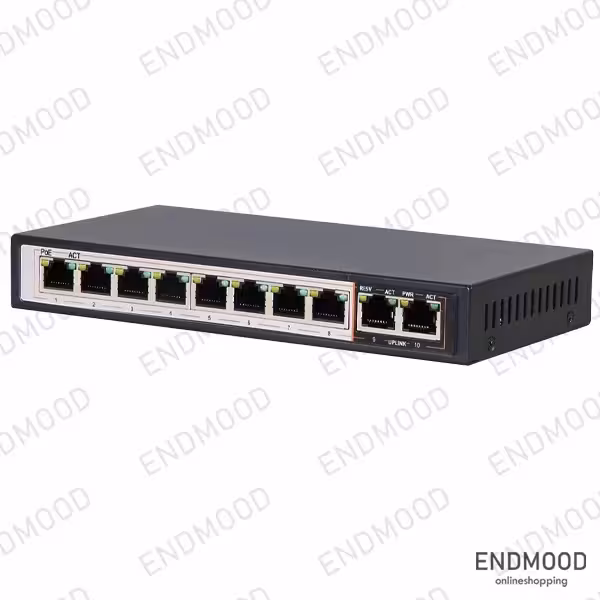 سوییچ 10 پورت POE دی-لینک DGS-F1010P-E