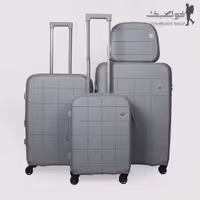 ست چهار تکه چمدان تراواگو مدل Cube، شامل سایزهای مختلف، سبک و مقاوم