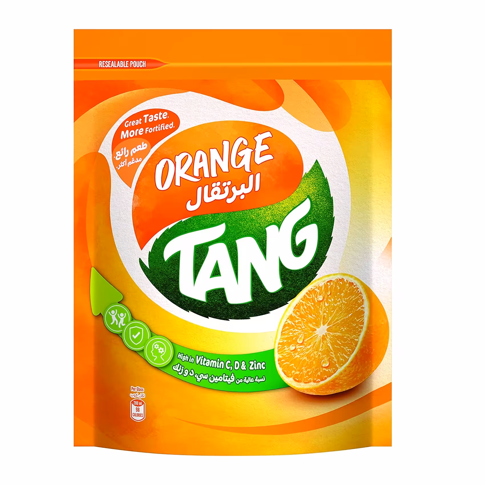 پودر شربت تانج TANG با طعم پرتقال 375 گرم