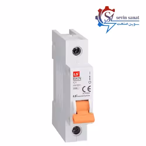 کلید مینیاتوری ال اس تیپ C تک پل 32A جریان قطع 6KA مدل BKN-1P-C32A
