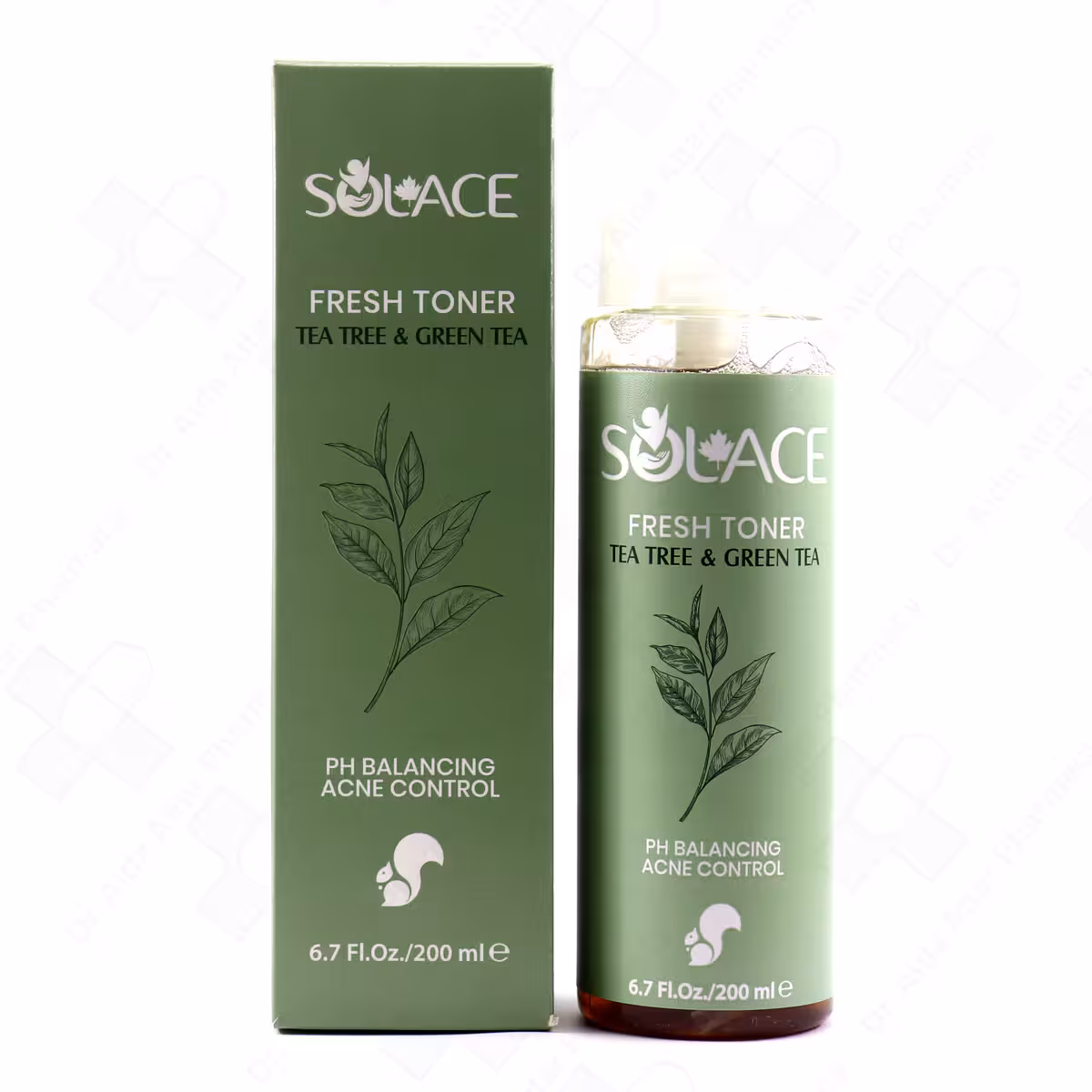 تونر پاک کننده صورت سولس مناسب پوست های چرب و مختلط حاوی عصاره درخت چای 200ml