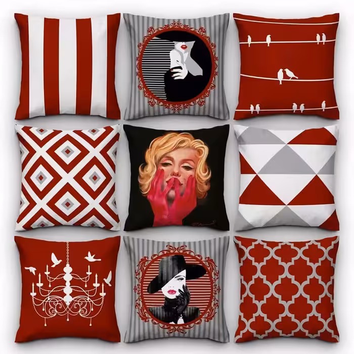 کاور کوسن کد 138 (ست قرمز)