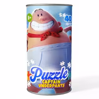 پازل 40 تکه کارتون کاپیتان زیرشلواری