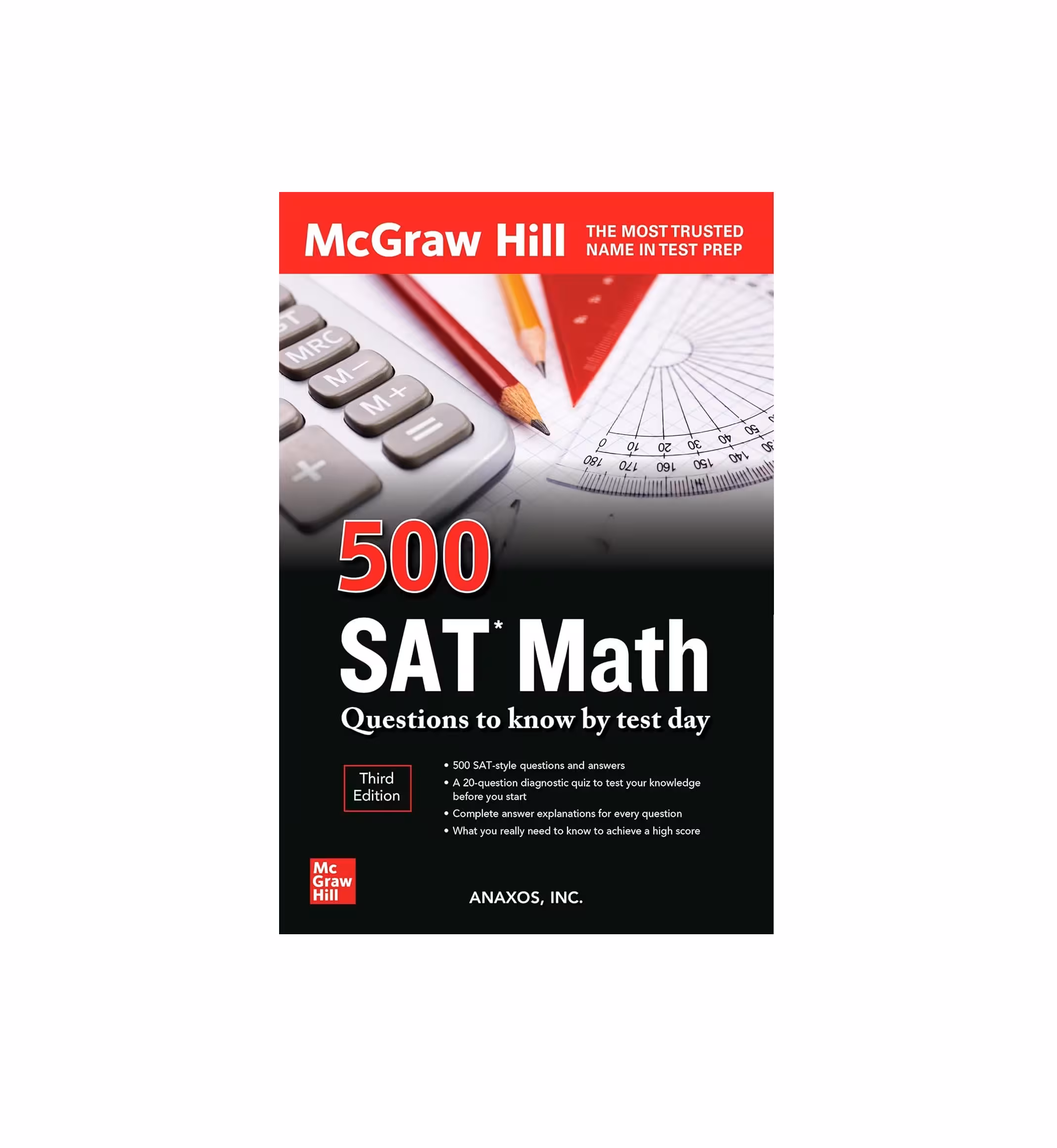 کتاب 500SAT Math Questions to Know by Test Day Third Edition اس ای تی