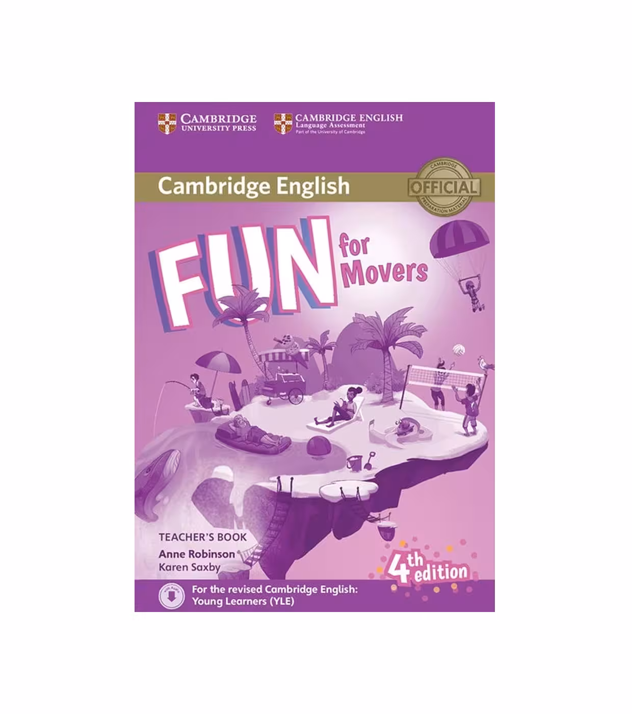 کتاب معلم فان فور موورز ویرایش چهارم Fun for Movers Teachers Book 4th Edition