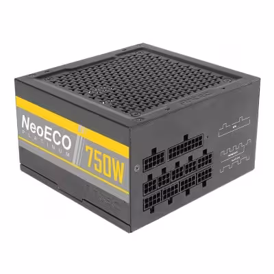 پاور فول ماژولار 750 وات انتک مدل NE 750 Platinum با گواهی 80plus platinum